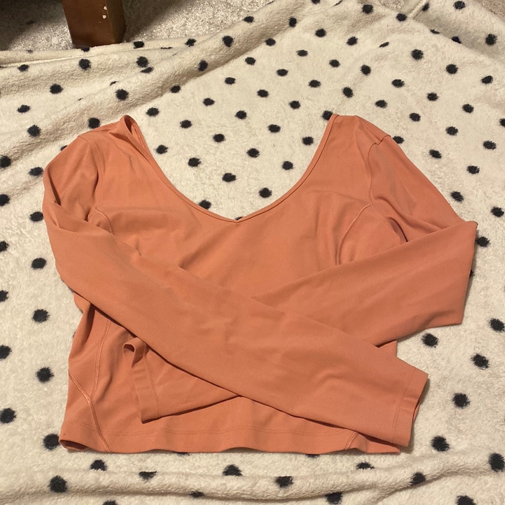 LIKE NEW LULULEMON PINK LONG SLEEVE!